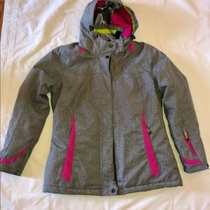 Killtec Level 3 Ski Board Jacket Women sz 12 Gray